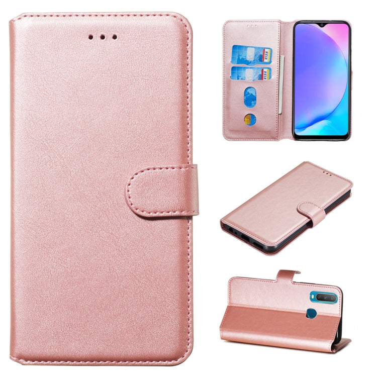 Classic Calf Texture Horizontal Flip PU Leather Case, with Holder & Card Slots & Wallet, For Vivo Y19 / U3, For Vivo U10 / Y15 / Y17 / Y3, For OPPO A9 (2020) / A5 (2020) / A11x, For OPPO F11 Pro / R19
