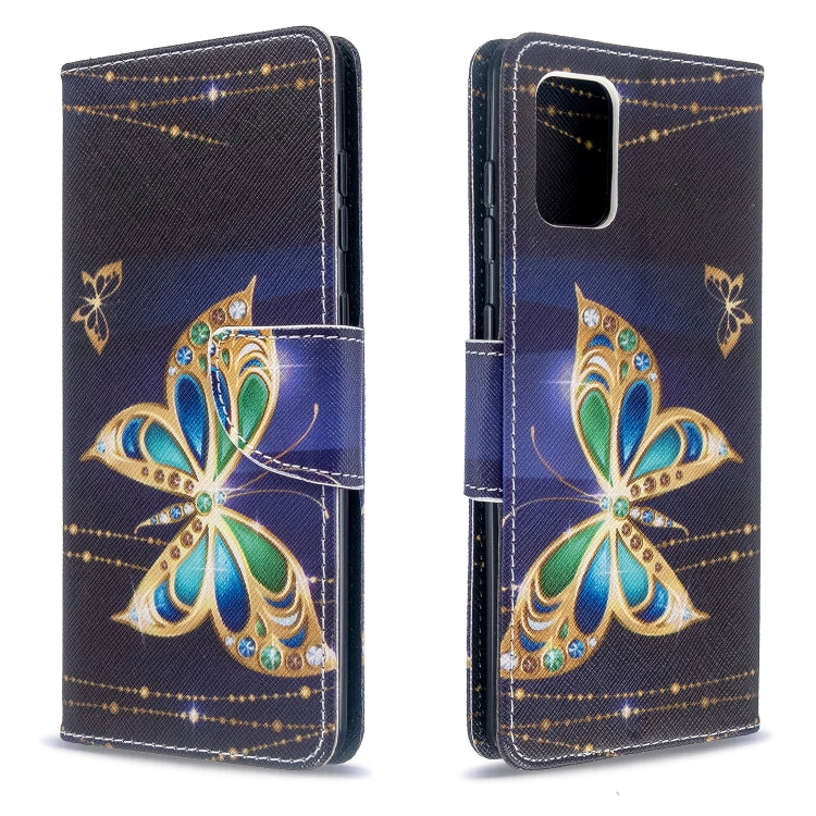 Colored Drawing Pattern Horizontal Flip Leather Case with Holder & Card Slots & Wallet