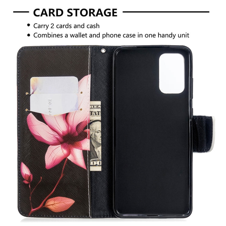 Colored Drawing Pattern Horizontal Flip Leather Case with Holder & Card Slots & Wallet