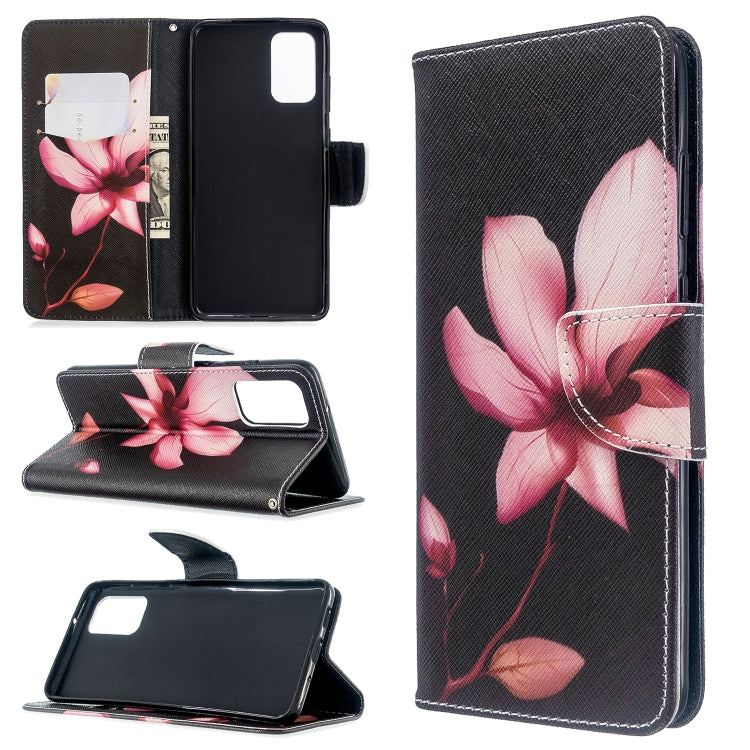 Colored Drawing Pattern Horizontal Flip Leather Case with Holder & Card Slots & Wallet