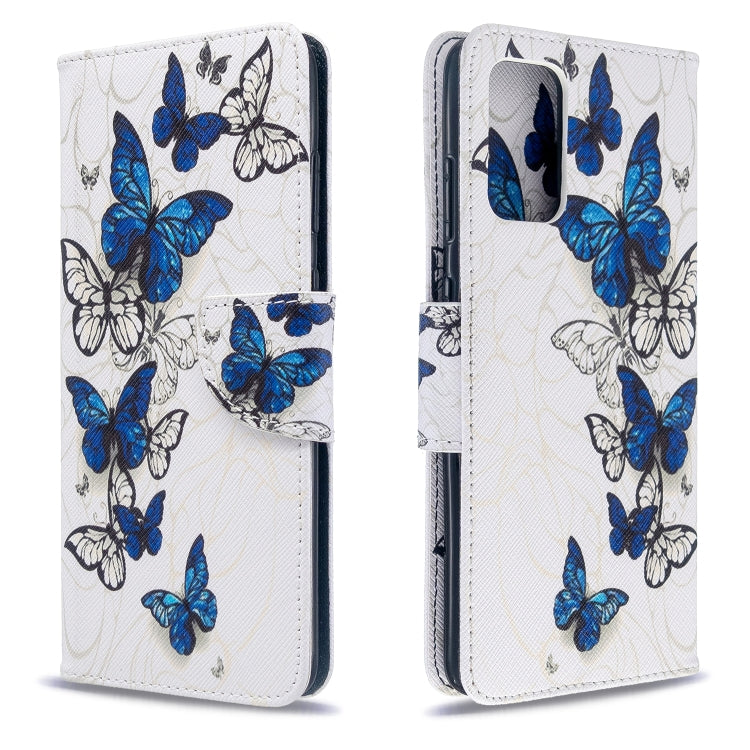 Colored Drawing Pattern Horizontal Flip Leather Case with Holder & Card Slots & Wallet