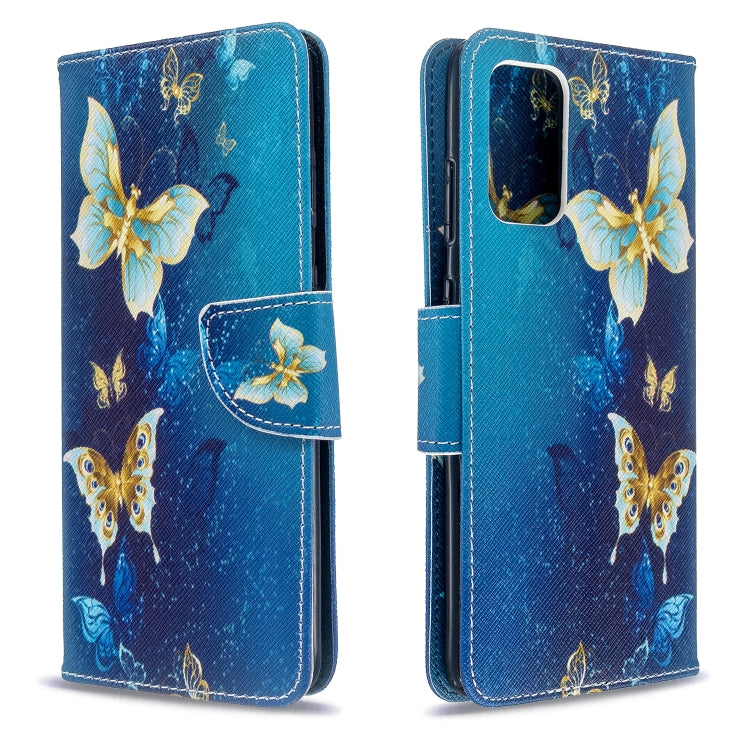 Colored Drawing Pattern Horizontal Flip Leather Case with Holder & Card Slots & Wallet