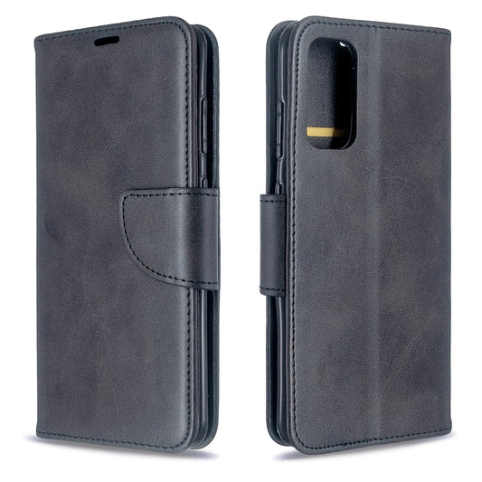Retro lambskin leather Samsung Galaxy case with card slots and wallet holder