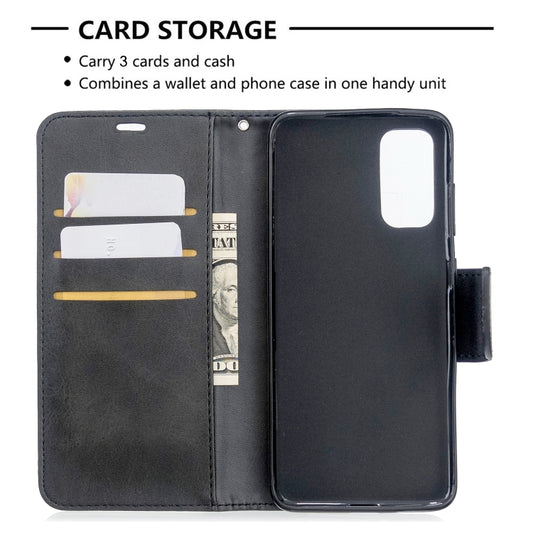 Galaxy A71 protective flip case showcasing retro lambskin pattern detail