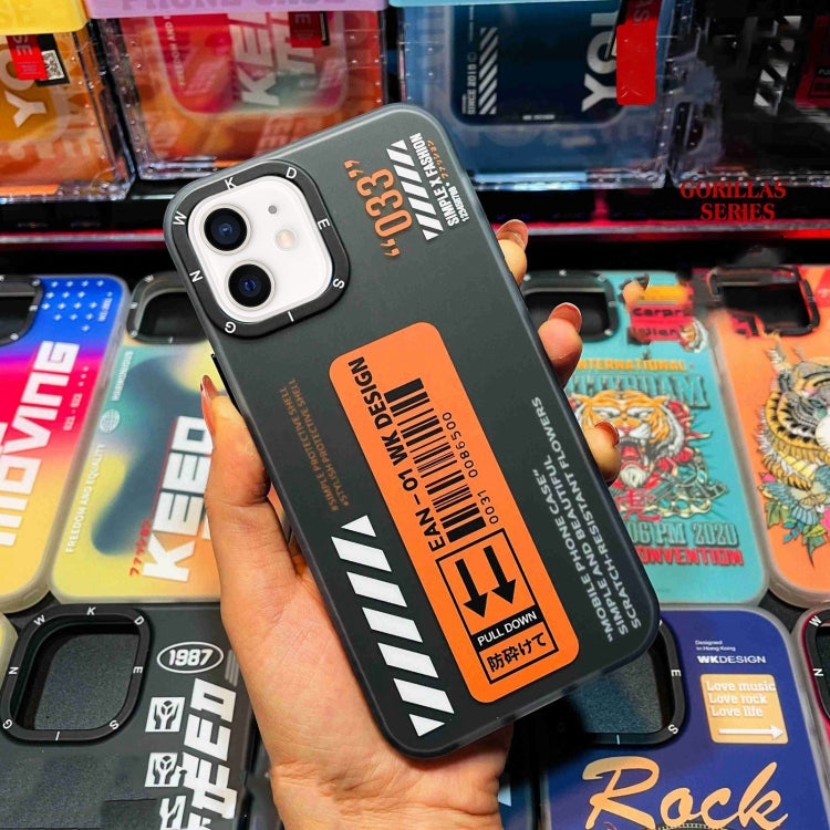 WK WPC-015 Gorillas Series Cool PC + TPU Phone Case, Series 1