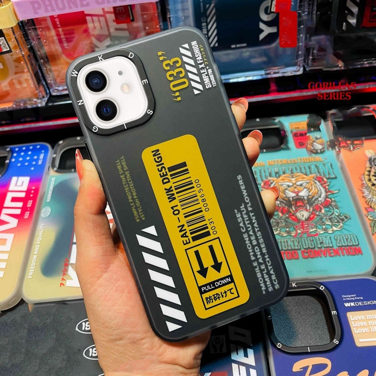 WK WPC-015 Gorillas Series Cool PC + TPU Phone Case, Series 1