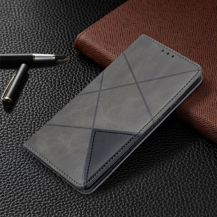 Rhombus Texture Horizontal Flip Magnetic Leather Case with Holder & Card Slots, For Galaxy S20, For Galaxy A71, For Galaxy S20+, For Galaxy S20 Ultra