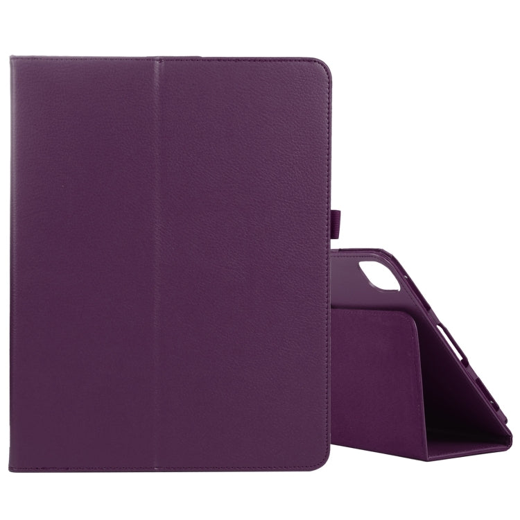 Litchi Texture Solid Color Leather Tablet Case