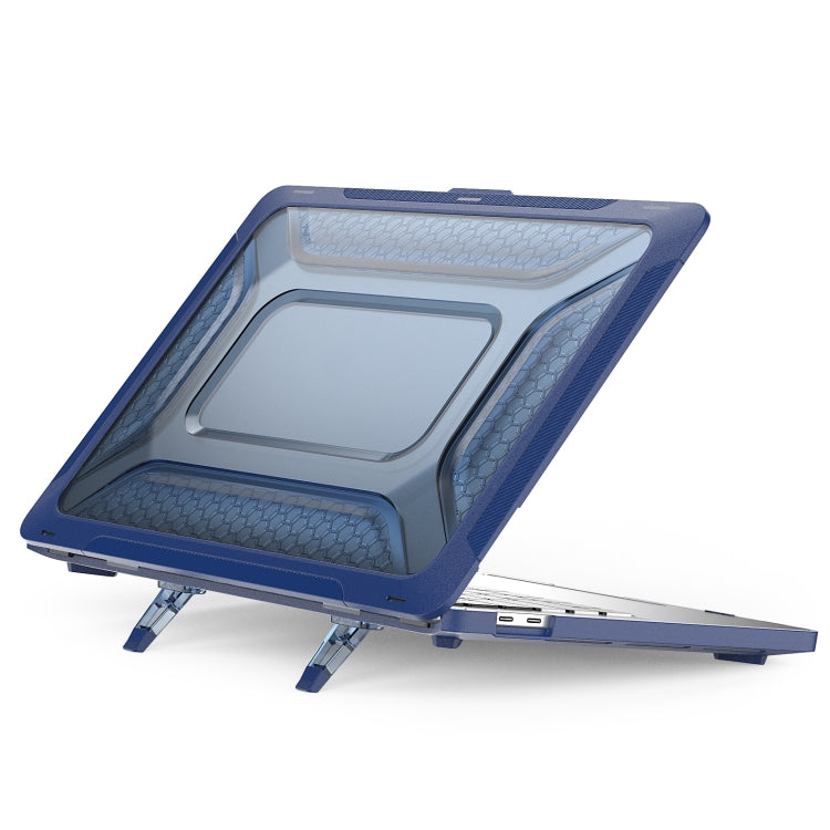 Housse de protection en nid d'abeille PC + TPU pour ordinateur portable, pour MacBook Pro 13,3 pouces A2338 / A2289 / A2251 (2020), pour MacBook Pro 16 pouces A2141