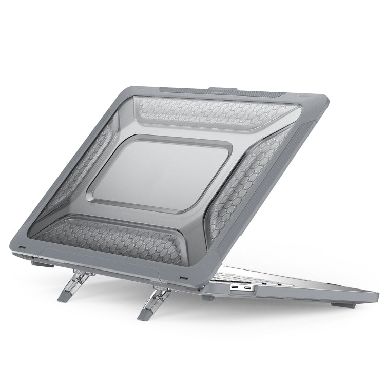 Housse de protection en nid d'abeille PC + TPU pour ordinateur portable, pour MacBook Pro 13,3 pouces A2338 / A2289 / A2251 (2020), pour MacBook Pro 16 pouces A2141