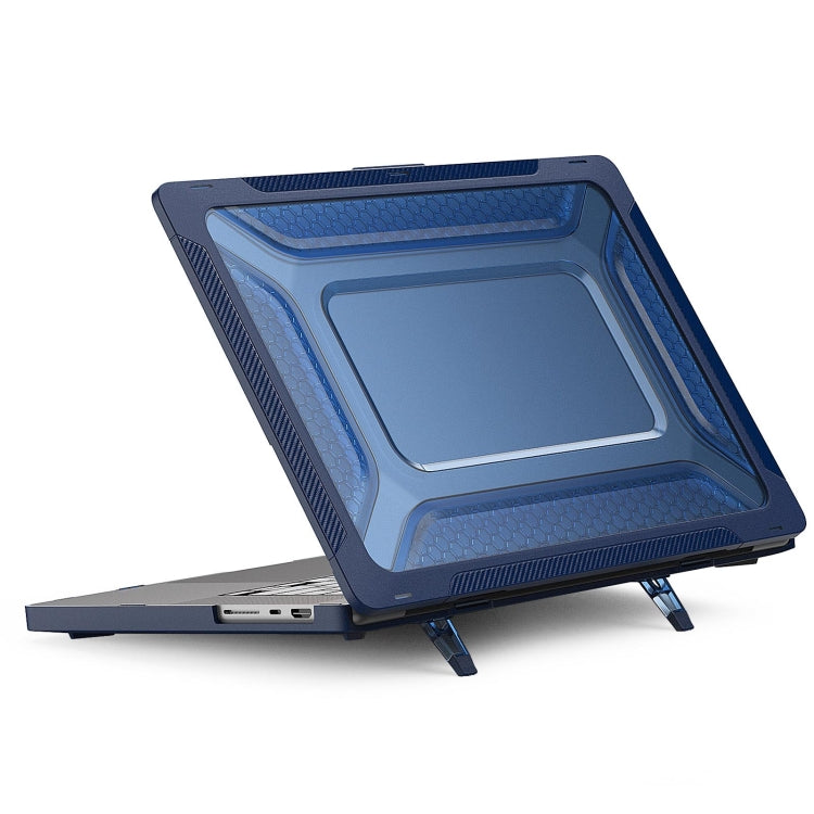 Coque de protection en nid d'abeille PC + TPU pour MacBook Pro 16,2 pouces A2485 2021