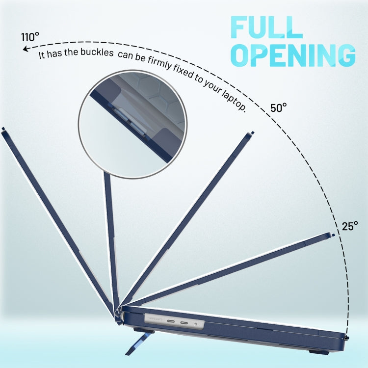 PC + TPU Honeycomb Laptop Protective Case, For MacBook Pro 16.2 inch A2485 2021