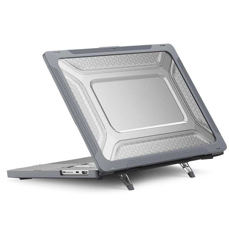 Coque de protection en nid d'abeille PC + TPU pour MacBook Pro 16,2 pouces A2485 2021
