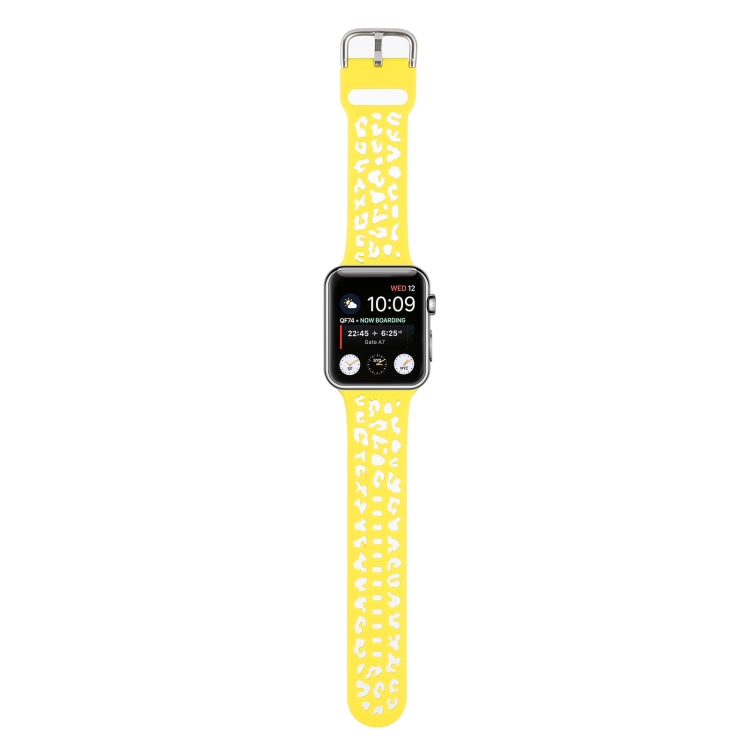 Hollow Out Silicone Watchband For Apple Watch Series, 7 41mm / 6&SE&5&4 40mm / 3&2&1 38mm