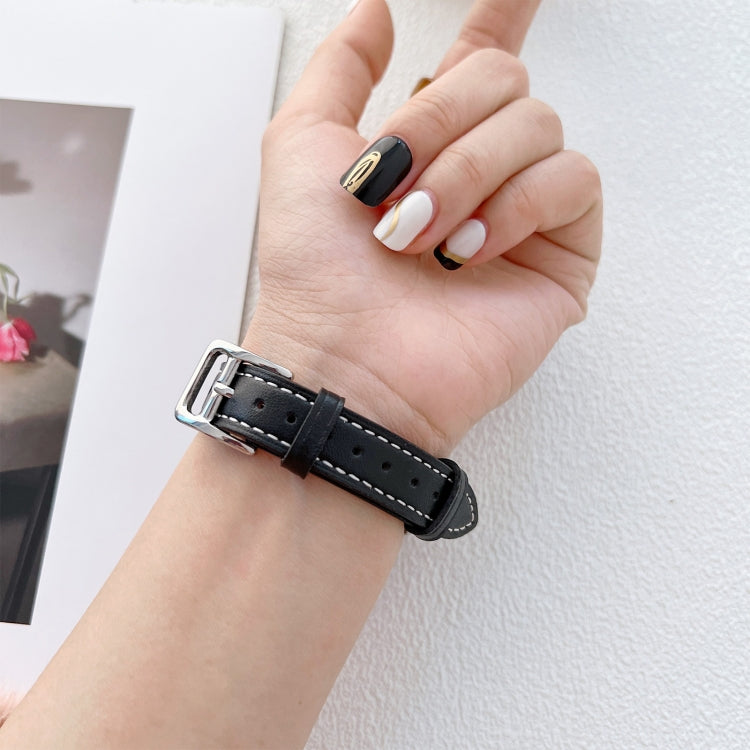 Leather Watchband For Apple Watch Series, 7 41mm / 6&SE&5&4 40mm / 3&2&1 38mm, 7 45mm / 6&SE&5&4 44mm / 3&2&1 42mm