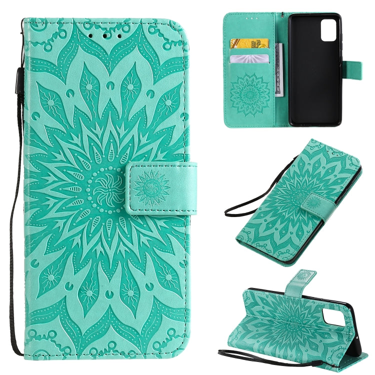 Sun Print Horizontal Flip Protective Case with Holder & Card Slots & Wallet, For Galaxy A51, For Galaxy A71, For Galaxy S20 Ultra