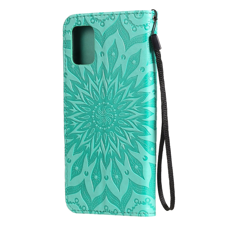 Sun Print Horizontal Flip Protective Case with Holder & Card Slots & Wallet, For Galaxy A51, For Galaxy A71, For Galaxy S20 Ultra