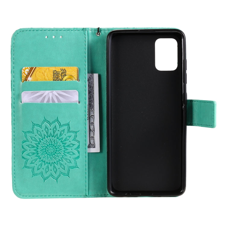 Sun Print Horizontal Flip Protective Case with Holder & Card Slots & Wallet, For Galaxy A51, For Galaxy A71, For Galaxy S20 Ultra