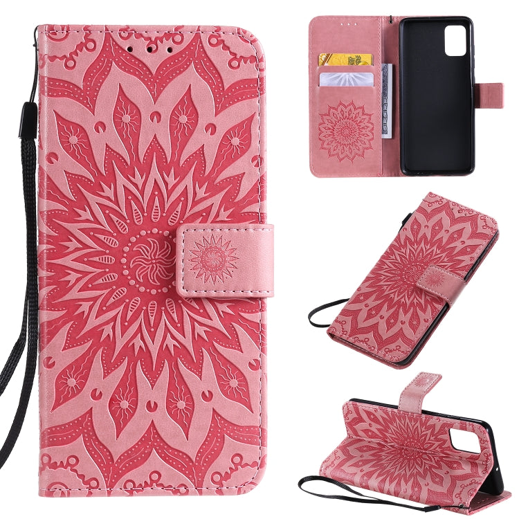 Sun Print Horizontal Flip Protective Case with Holder & Card Slots & Wallet, For Galaxy A51, For Galaxy A71, For Galaxy S20 Ultra