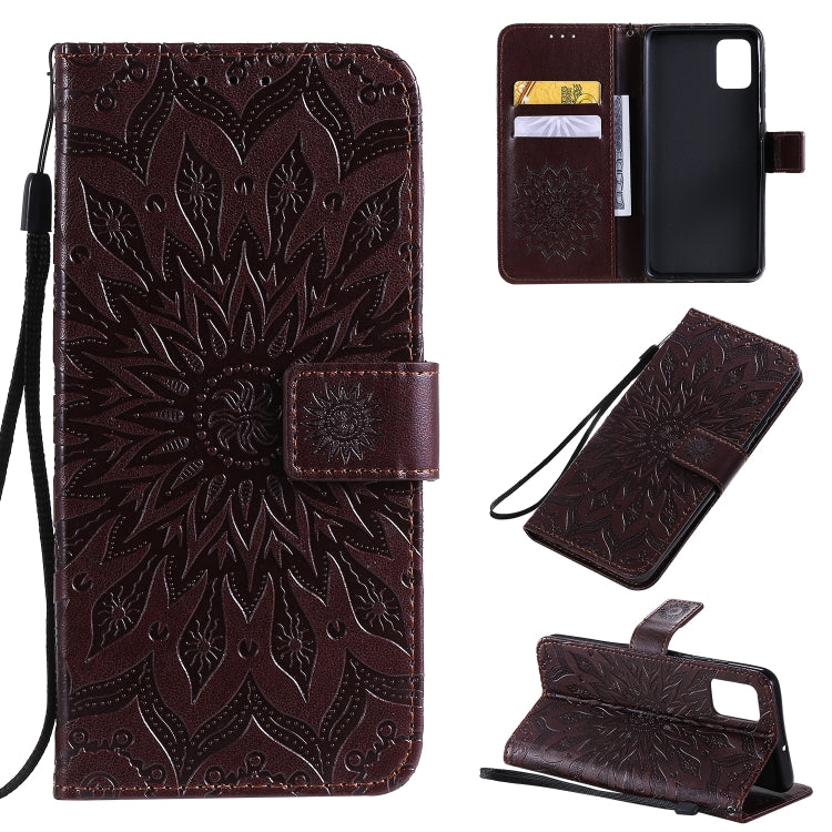 Sun Print Horizontal Flip Protective Case with Holder & Card Slots & Wallet, For Galaxy A51, For Galaxy A71, For Galaxy S20 Ultra