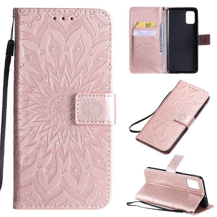 Sun Print Horizontal Flip Protective Case with Holder & Card Slots & Wallet, For Galaxy A51, For Galaxy A71, For Galaxy S20 Ultra