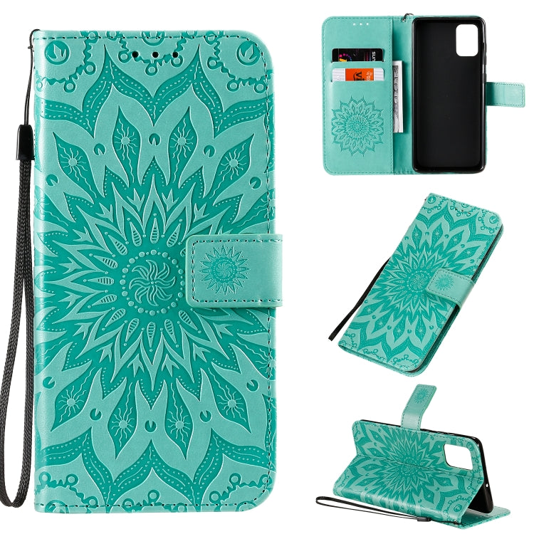 Sun Print Horizontal Flip Protective Case with Holder & Card Slots & Wallet, For Galaxy A51, For Galaxy A71, For Galaxy S20 Ultra
