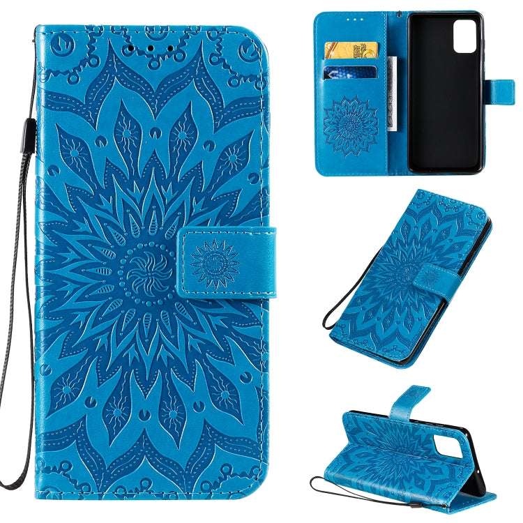 Sun Print Horizontal Flip Protective Case with Holder & Card Slots & Wallet, For Galaxy A51, For Galaxy A71, For Galaxy S20 Ultra