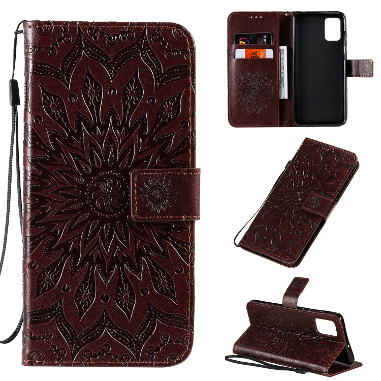 Sun Print Horizontal Flip Protective Case with Holder & Card Slots & Wallet, For Galaxy A51, For Galaxy A71, For Galaxy S20 Ultra