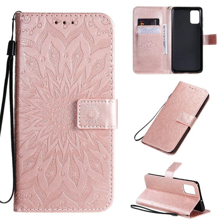 Sun Print Horizontal Flip Protective Case with Holder & Card Slots & Wallet, For Galaxy A51, For Galaxy A71, For Galaxy S20 Ultra