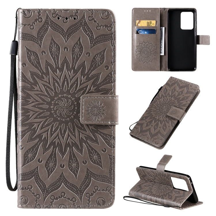 Sun Print Horizontal Flip Protective Case with Holder & Card Slots & Wallet, For Galaxy A51, For Galaxy A71, For Galaxy S20 Ultra