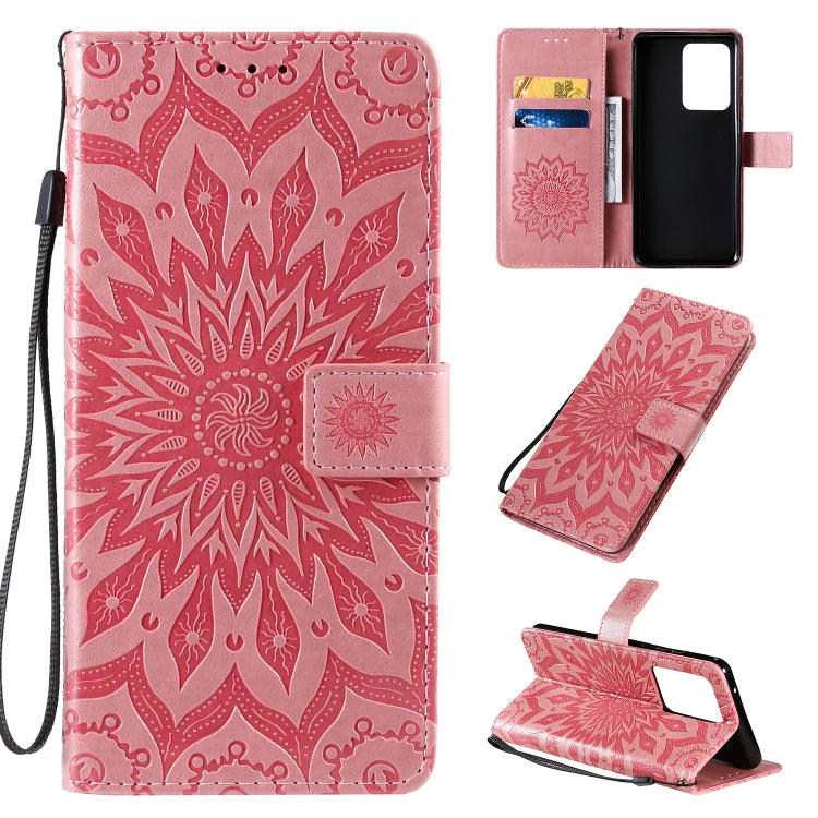 Sun Print Horizontal Flip Protective Case with Holder & Card Slots & Wallet, For Galaxy A51, For Galaxy A71, For Galaxy S20 Ultra