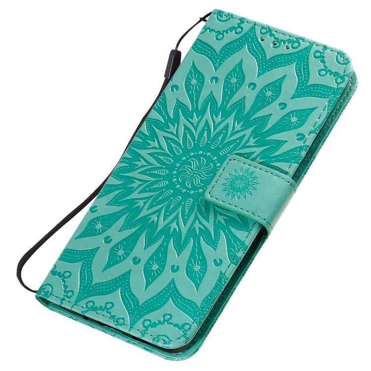 Sun Print Horizontal Flip Protective Case with Holder & Card Slots & Wallet, For Galaxy S20+, For Galaxy S20