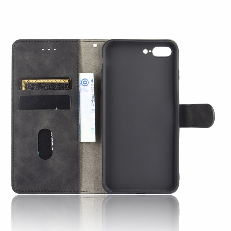 Skin Feel Magnetic Calf Leather Case, For iPhone SE 2022 / SE 2020 / 8 / 7