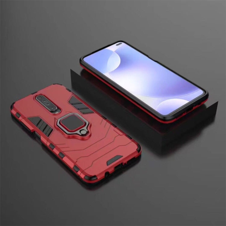 PC + TPU Shockproof Protective Case with Magnetic Ring Holder, For Xiaomi Redmi K30, For Galaxy A51