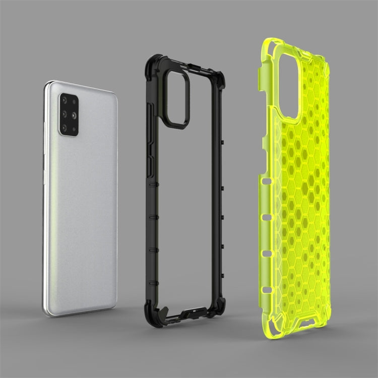 Shockproof Honeycomb PC + TPU Protective Case, For Galaxy A51, For Galaxy Note 10 Lite