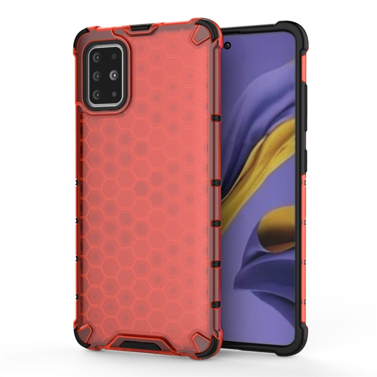 Shockproof Honeycomb PC + TPU Protective Case, For Galaxy A51, For Galaxy Note 10 Lite
