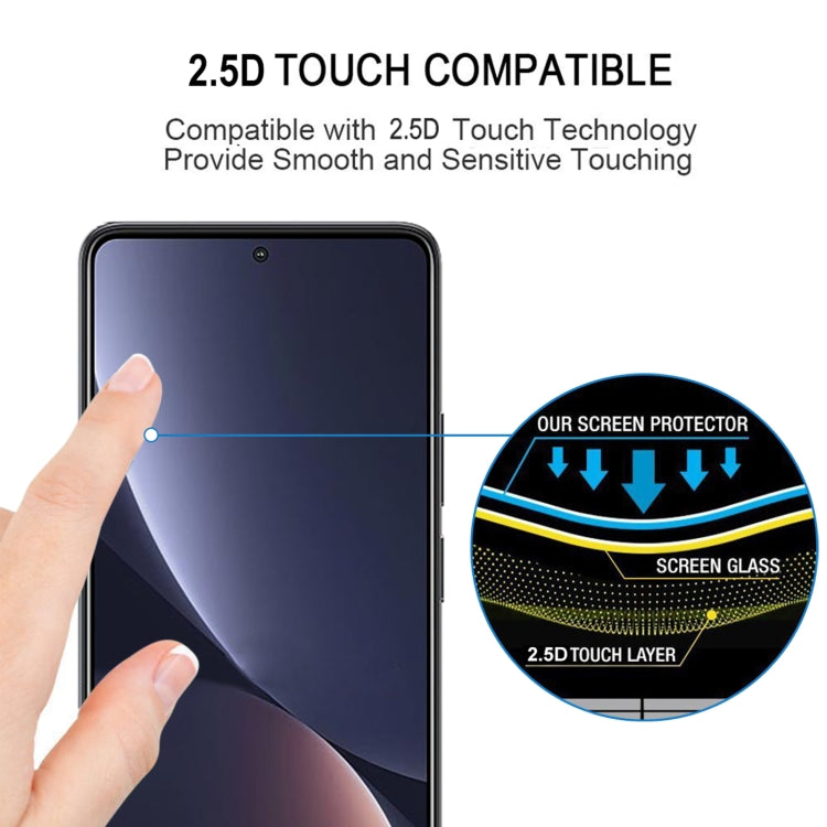 25 PCS Full Glue Screen Tempered Glass Film