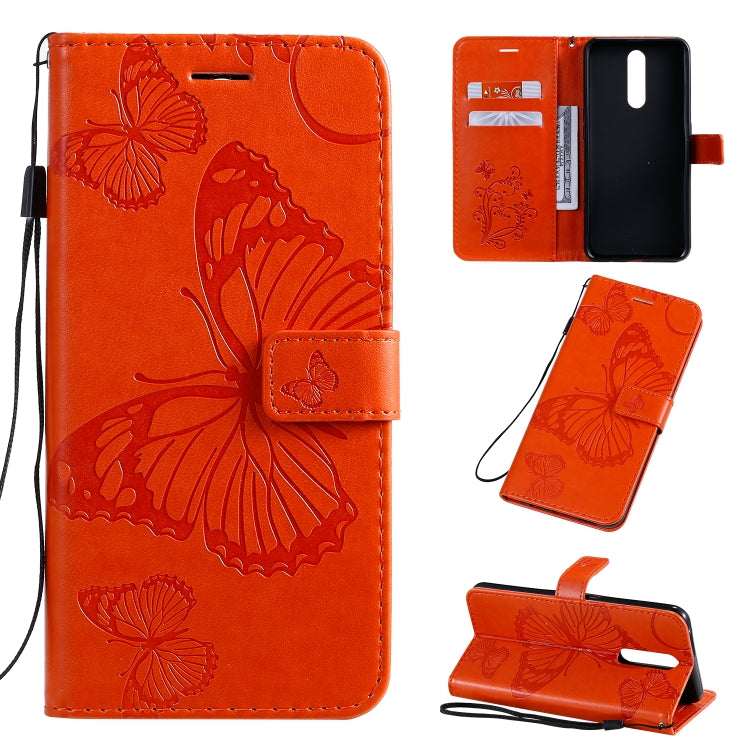 Pressed Printing Butterfly Pattern Horizontal Flip PU Leather Case with Holder & Card Slots & Wallet & Lanyard, For OPPO A9, For OPPO A5, For OPPO F11