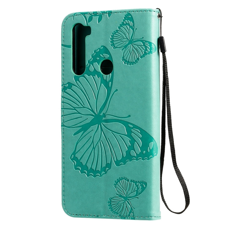 Pressed Printing Butterfly Pattern Horizontal Flip PU Leather Case with Holder & Card Slots & Wallet & Lanyard, For Xiaomi Redmi Note 8T, For  Xiaomi Redmi 8, For Huawei Enjoy 10s