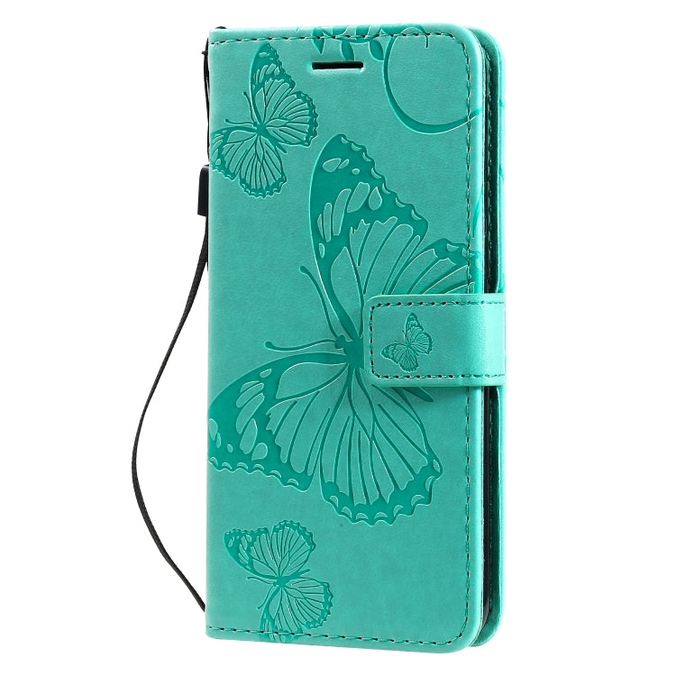 Pressed Printing Butterfly Pattern Horizontal Flip PU Leather Case with Holder & Card Slots & Wallet & Lanyard, For Motorola E6 Play, For Motorola G8 Plus, For Motorola G8 / One Macro