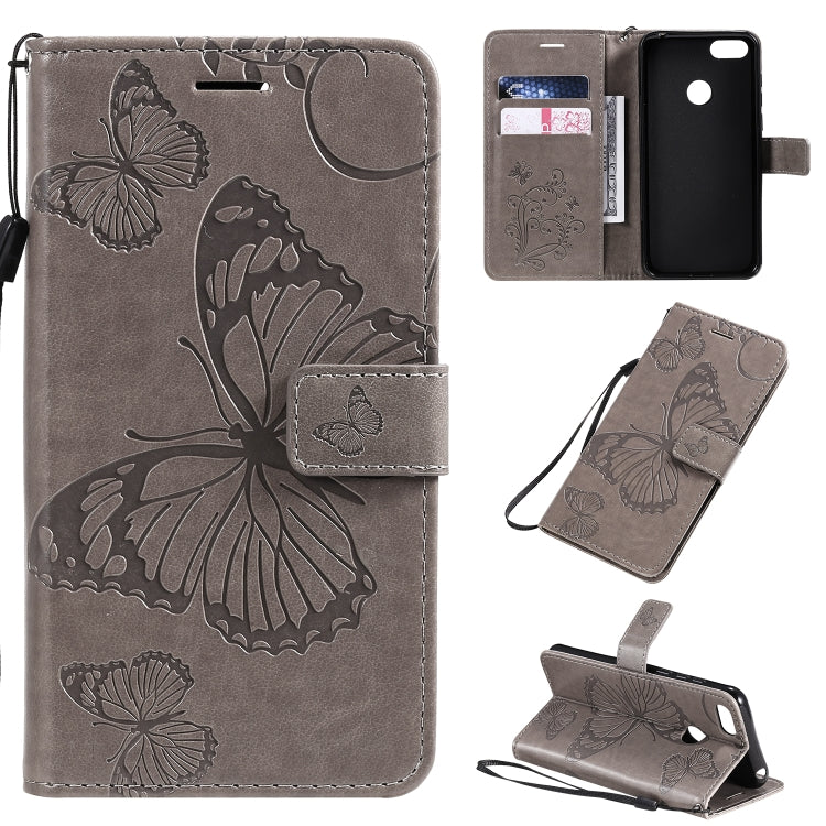 Pressed Printing Butterfly Pattern Horizontal Flip PU Leather Case with Holder & Card Slots & Wallet & Lanyard, For Motorola E6 Play, For Motorola G8 Plus, For Motorola G8 / One Macro
