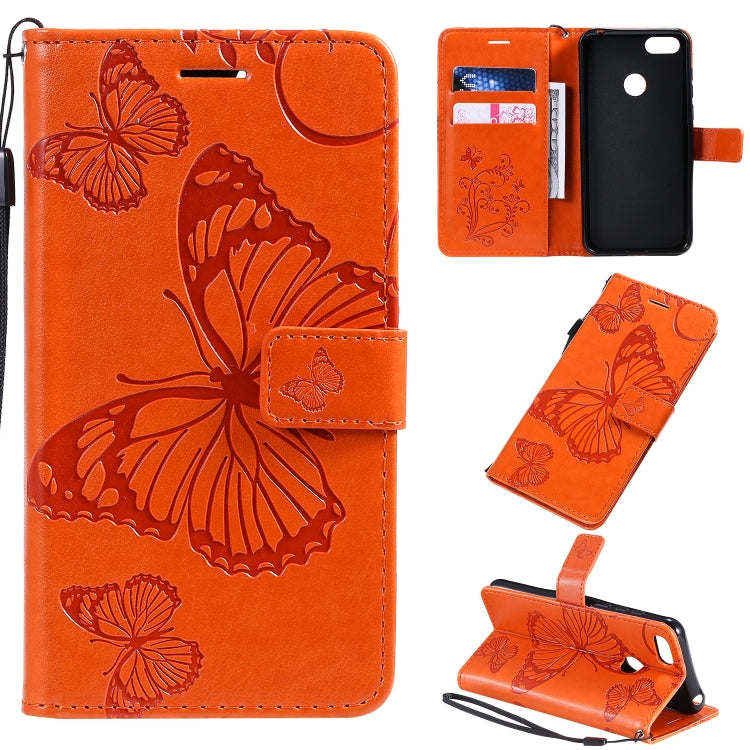 Pressed Printing Butterfly Pattern Horizontal Flip PU Leather Case with Holder & Card Slots & Wallet & Lanyard, For Motorola E6 Play, For Motorola G8 Plus, For Motorola G8 / One Macro