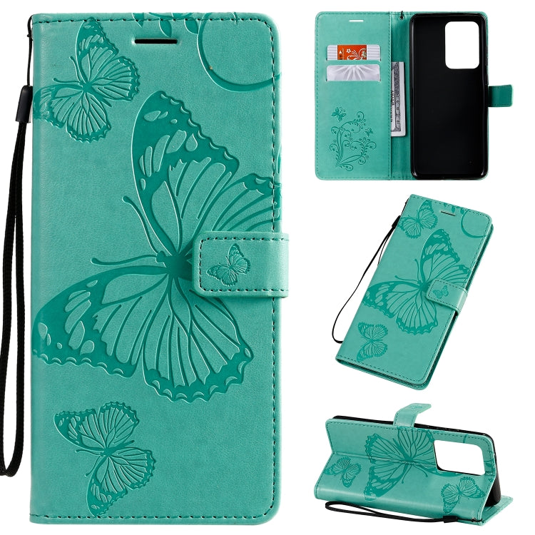 Pressed Printing Butterfly Pattern Horizontal Flip PU Leather Case with Holder & Card Slots & Wallet & Lanyard, For Galaxy A51, For Galaxy A71, For Galaxy S20+