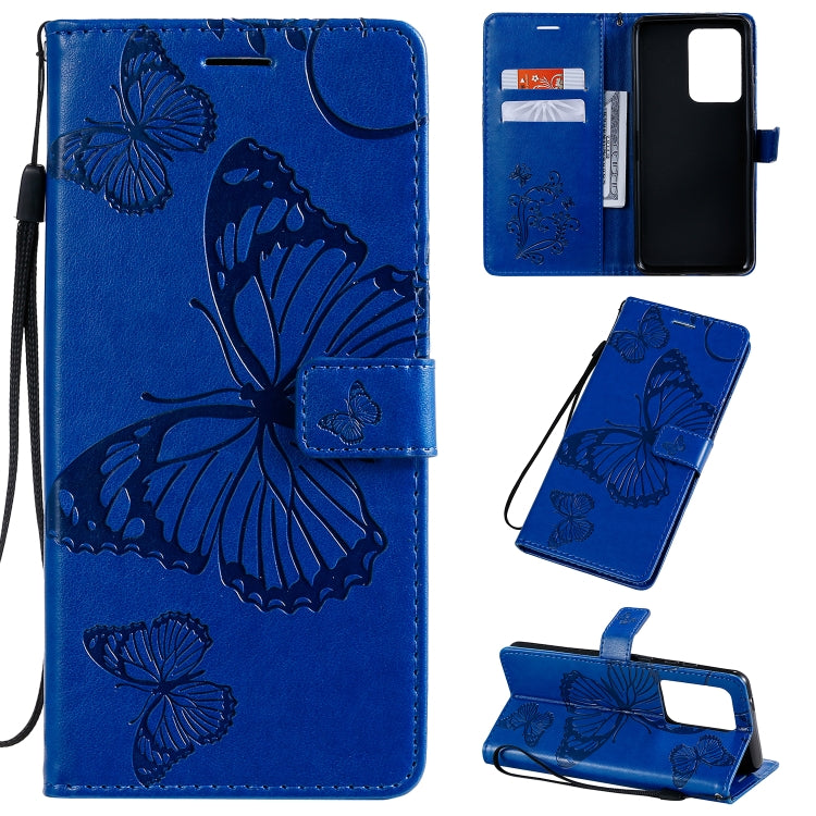 Pressed Printing Butterfly Pattern Horizontal Flip PU Leather Case with Holder & Card Slots & Wallet & Lanyard, For Galaxy A51, For Galaxy A71, For Galaxy S20+