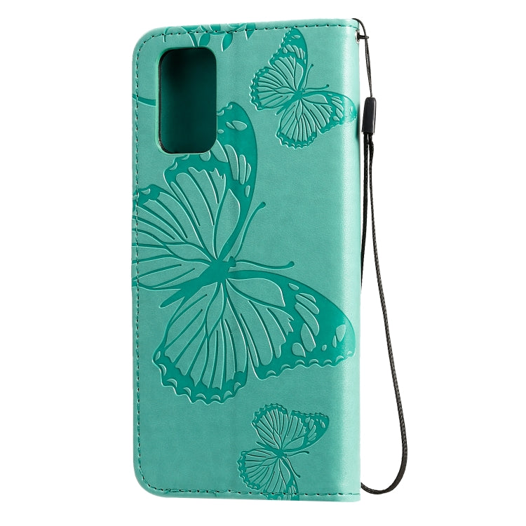Pressed Printing Butterfly Pattern Horizontal Flip PU Leather Case with Holder & Card Slots & Wallet & Lanyard, For Galaxy S20 Ultra, For Galaxy S20
