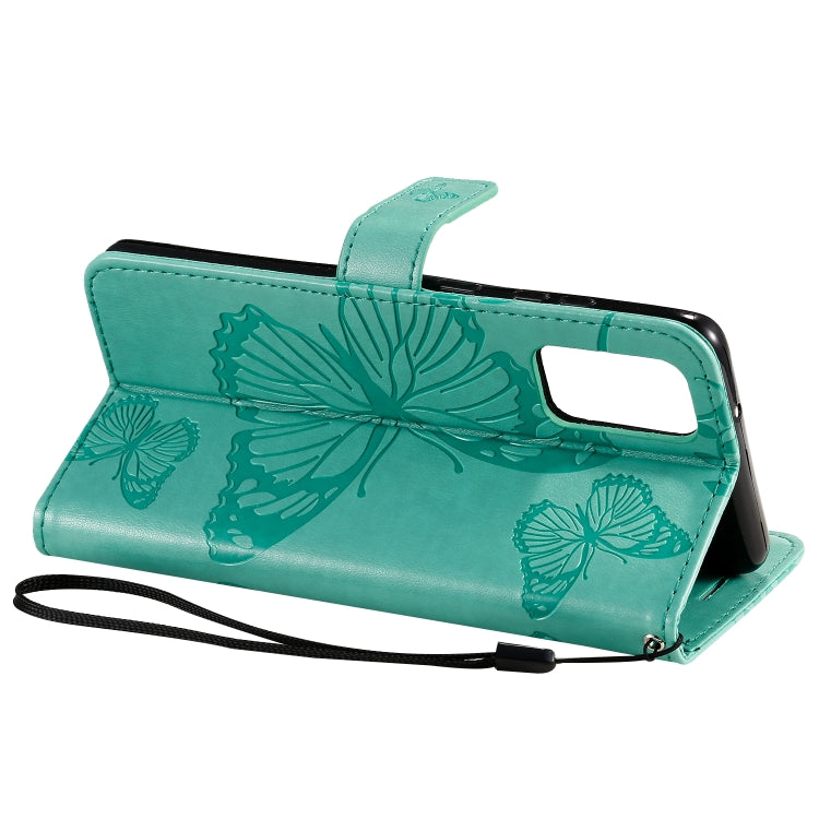 Pressed Printing Butterfly Pattern Horizontal Flip PU Leather Case with Holder & Card Slots & Wallet & Lanyard, For Galaxy S20 Ultra, For Galaxy S20