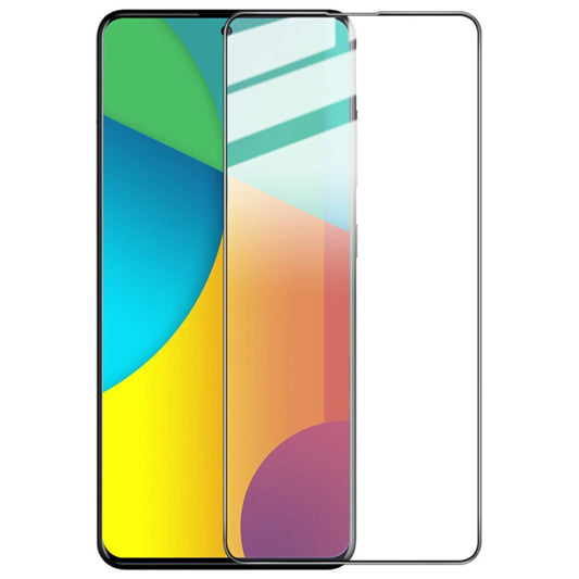 IMAK 9H tempered glass screen protector for Galaxy A51 with full coverage