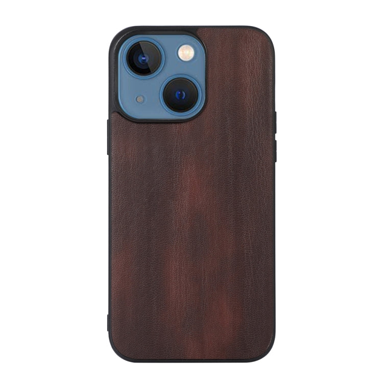 Yellow Cow Texture PU Phone Case