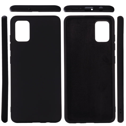 Durable silicone case for Galaxy A71 with raised edges and shock absorption technology