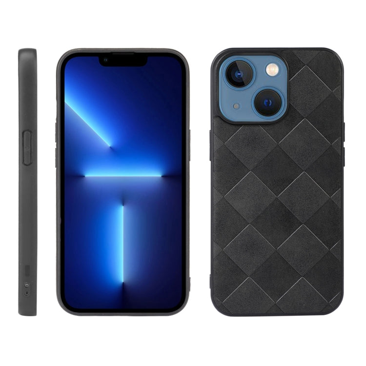 Weave Plaid PU Phone Case, For iPhone 13 mini, For iPhone 12 mini, For iPhone 12 / 12 Pro, For iPhone 12 Pro Max